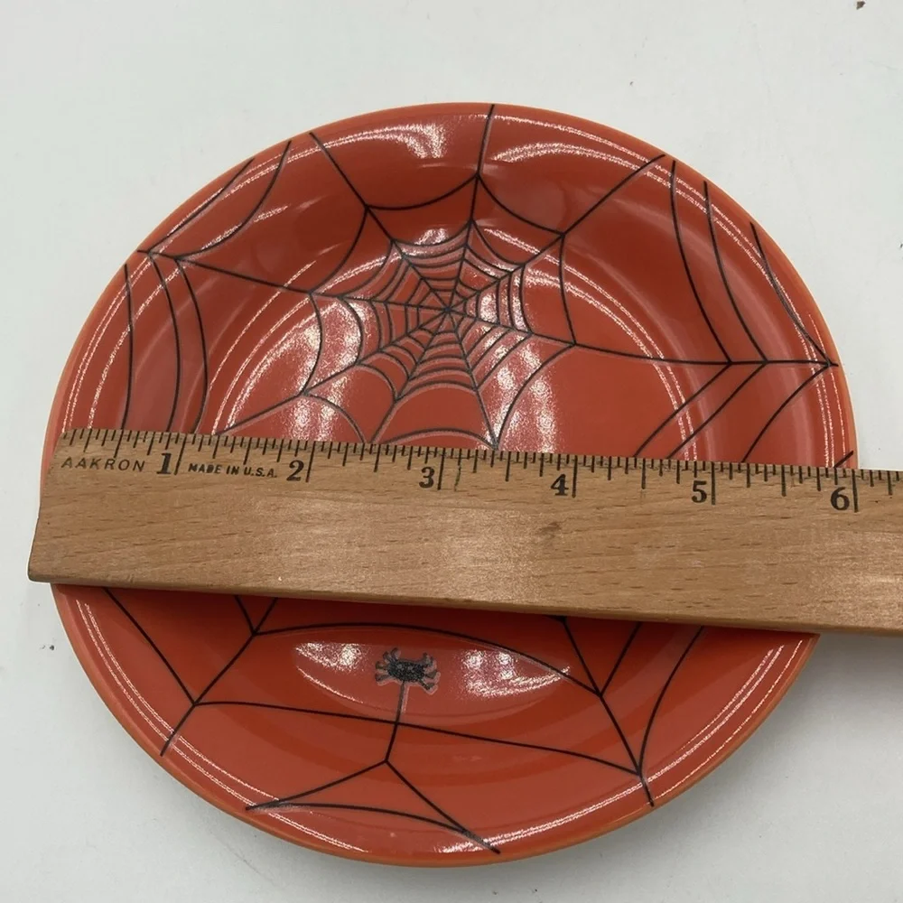 Williams Sonoma Spider Web Appetizer Plates (set of 4)
